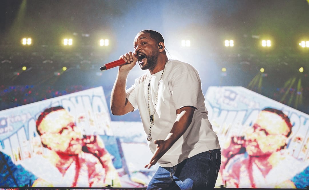 Will movió a todos con “Wild wild west”, cuya coreografía se inspiró en su cinta de 1999. Durante su actuación, María José sorprendió al cantar con Lucía Méndez. FOTO: YARETZY M. OSNAYA. EL UNIVERSAL