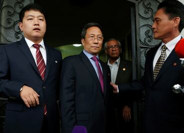 Incumple embajador norcoreano orden de abandonar México