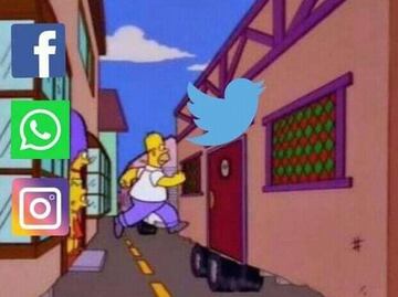 Los memes de las fallas de Facebook, Instagram y WhatsApp