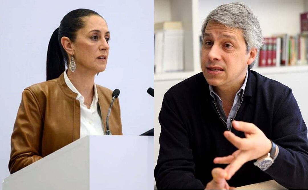 Claudia Sheinbaum, Jefa de Gobierno y el empresario, Claudio X. Gonáez/ Foto: Archivo EL UNIVERSAL