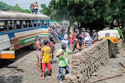 Paro y violencia sacuden Nicaragua