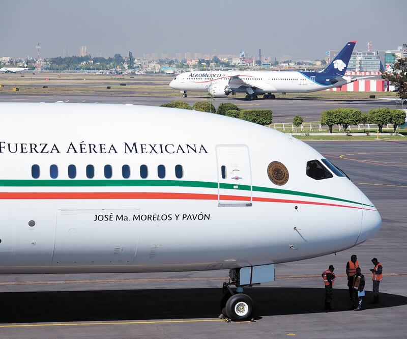 Pese a pandemia.El Presidente dijo que sigue en pie la rifa del valor comercial del avión presidencial, la cual se realizará el 15 de septiembre. Foto: Archivo El Universal