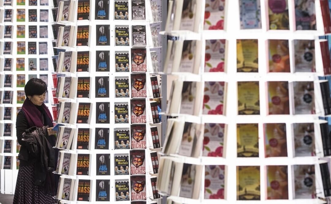 La Feria del Libro de Fráncfort en Fráncfort es la segunda más importante del mundo. Foto: EFE