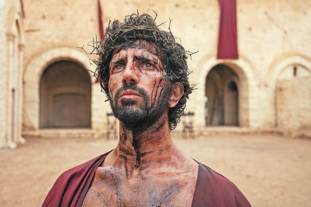 Greg Barnett interpreta a Jesús en esta mini serie. / HISTORY CHANNEL