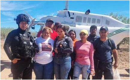 Ceci Flores: Luego de localizarla, trasladan a la rastreadora en helicóptero a Los Mochis