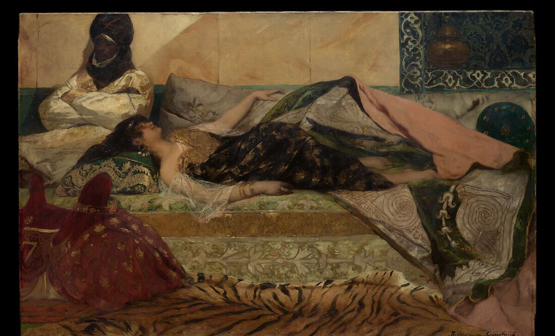 Le Odalisque, de Benjamin Constant. Foto: The Metropolitan Museum Art
