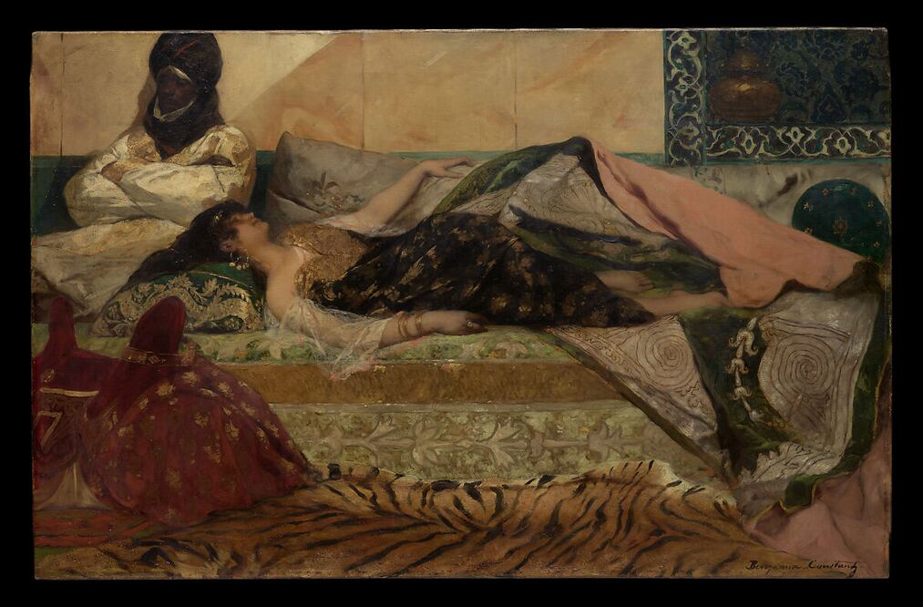Le Odalisque, de Benjamin Constant. Foto: The Metropolitan Museum Art