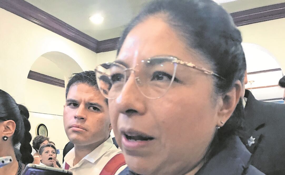 Maribel Cervantes informó que hay más de 30 denuncias por extorsión contra funcionarios, transportistas y empresarios / REBECA JIMÉNEZ. EL UNIVERSAL