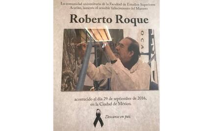 Fallece el pintor Roberto Roque