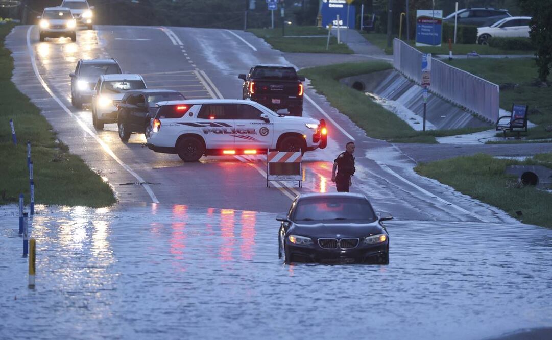 Debby toca tierra en Georgia y Carolina del Sur. Foto: AP