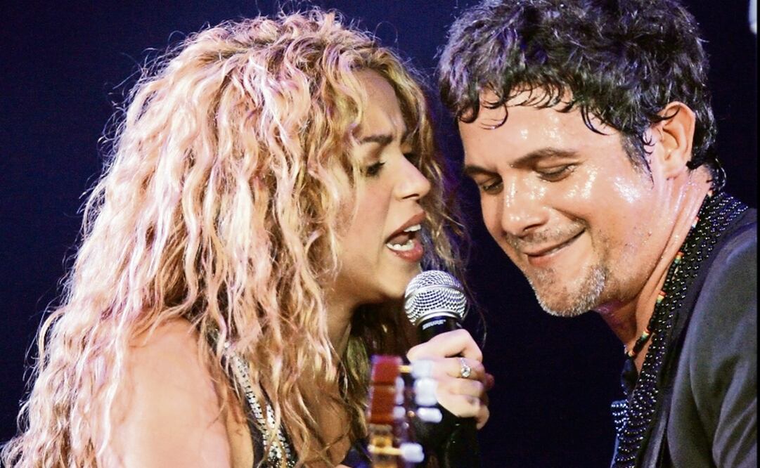 La colombiana Shakira (i) y el español Alejandro Sanz. Foto: EFE/Leo La Valle, Archivo EL UNIVERSAL.