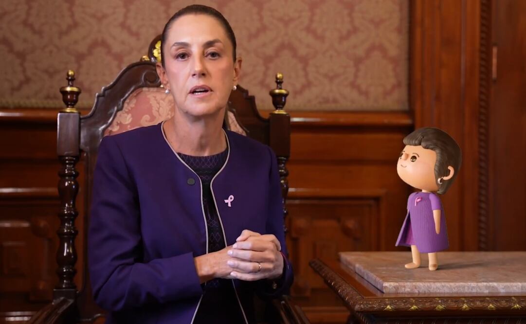 Claudia Sheinbaum brinda mensaje sobre cáncer de mama y el Modelo de Atención Universal para mujeres este 26 de octubre de 2025 / Captura de pantalla X @Claudiashein