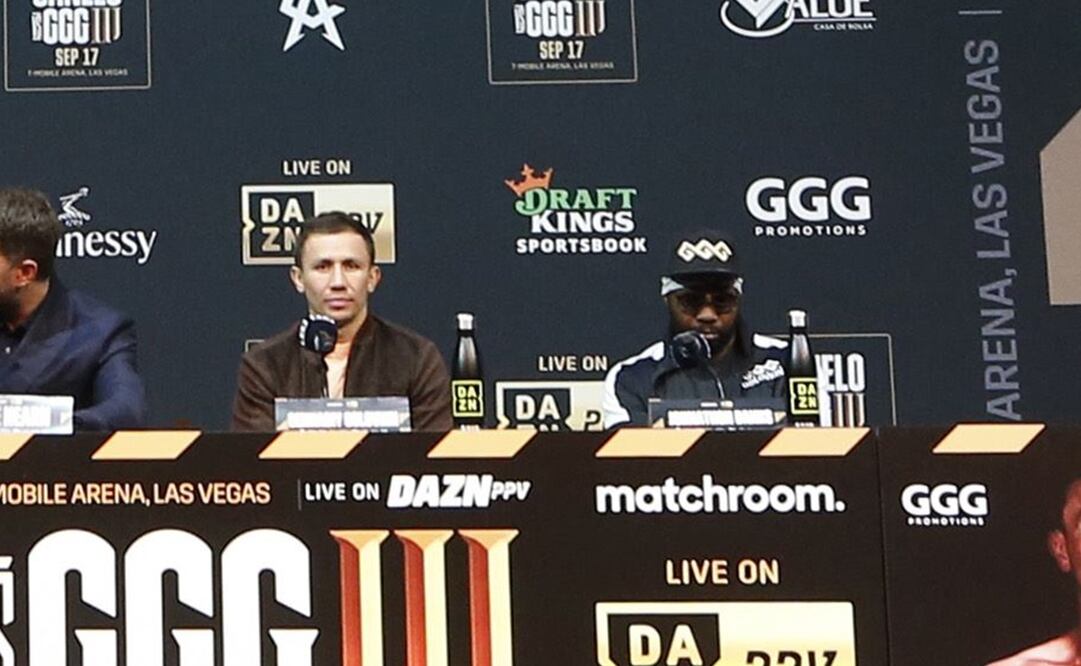 Golovkin y Johnathon Banks - FOTO: AFP