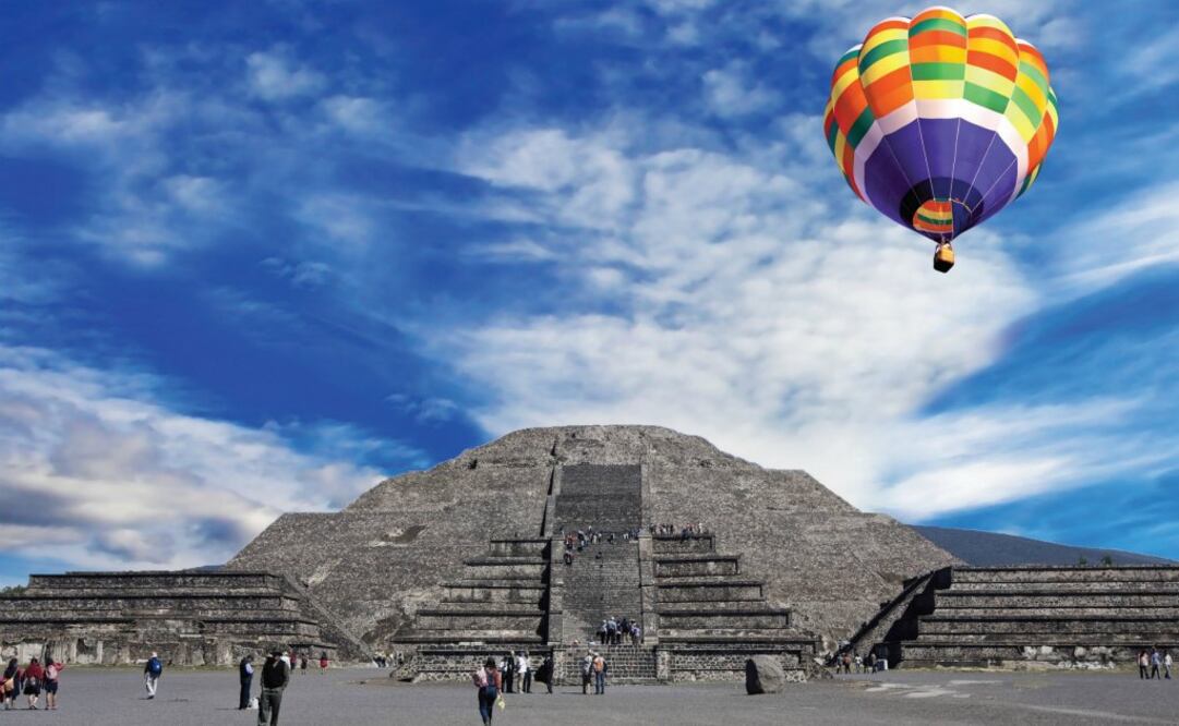 Sobrevuelo en la ‘ciudad de los dioses’