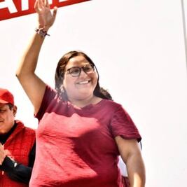 Jóvenes se manifiestan para que comisión sea encabezada por Citlalli Hernández