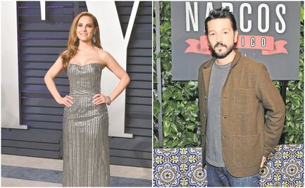 Marina de Tavira y Diego Luna arman zafarrancho en el AICM; piden sana distancia