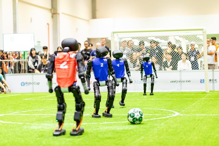 Humanos vs robots en la Copa del Mundo 2050?