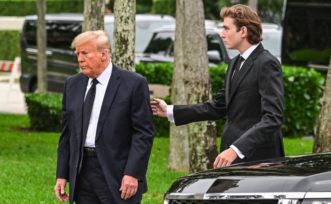 El Partido Republicano de Estados Unidos ha nombrado a Barron Trump, de 18 años, como delegado de Florida en su convención nacional. Foto: AFP