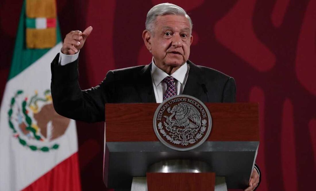 Conferencia de prensa mañanera de Andrés Manuel López Obrador. Foto: Diego Simón / EL UNIVERSAL