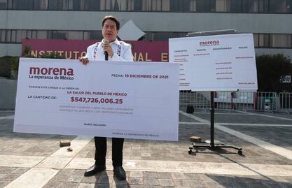 Mario Delgado llama a diputados de Morena a impulsar juicio político contra consejeros del INE