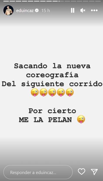 A través de sus redes sociales mandó un contundente mensaje a quienes se han burlado de sus peculiares bailes. Foto: Instagram