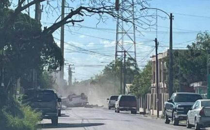 Tras bloqueos, dañan camioneta de Protección Civil en Tamaulipas; dos menores y un adulto resultan lesionados