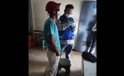 Baja a vías del Metro por su cartera, para el servicio y lo suben para llevarlo ante un juez