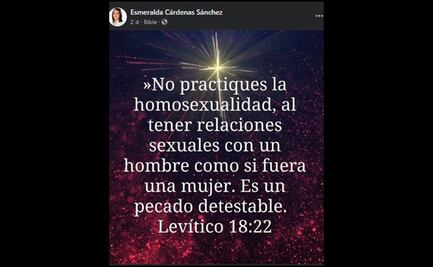 Funcionaria de Colima publica comentario homomofóbico y le piden disculparse