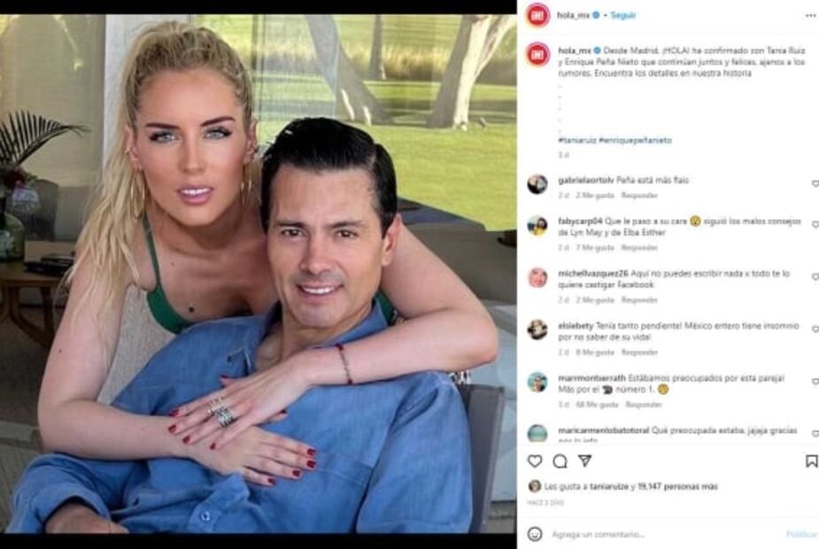 Más delgado y con nuevo rostro, así luce Enrique Peña Nieto en foto de revista Hola