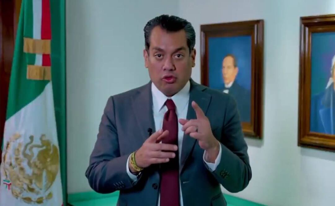 Sergio Gutiérrez Luna, presidente de la Mesa Directiva de la Cámara de Diputados, compartió un mensaje este 16 de enero del 2025, por medio de su cuenta de X. Foto: Captura de pantalla