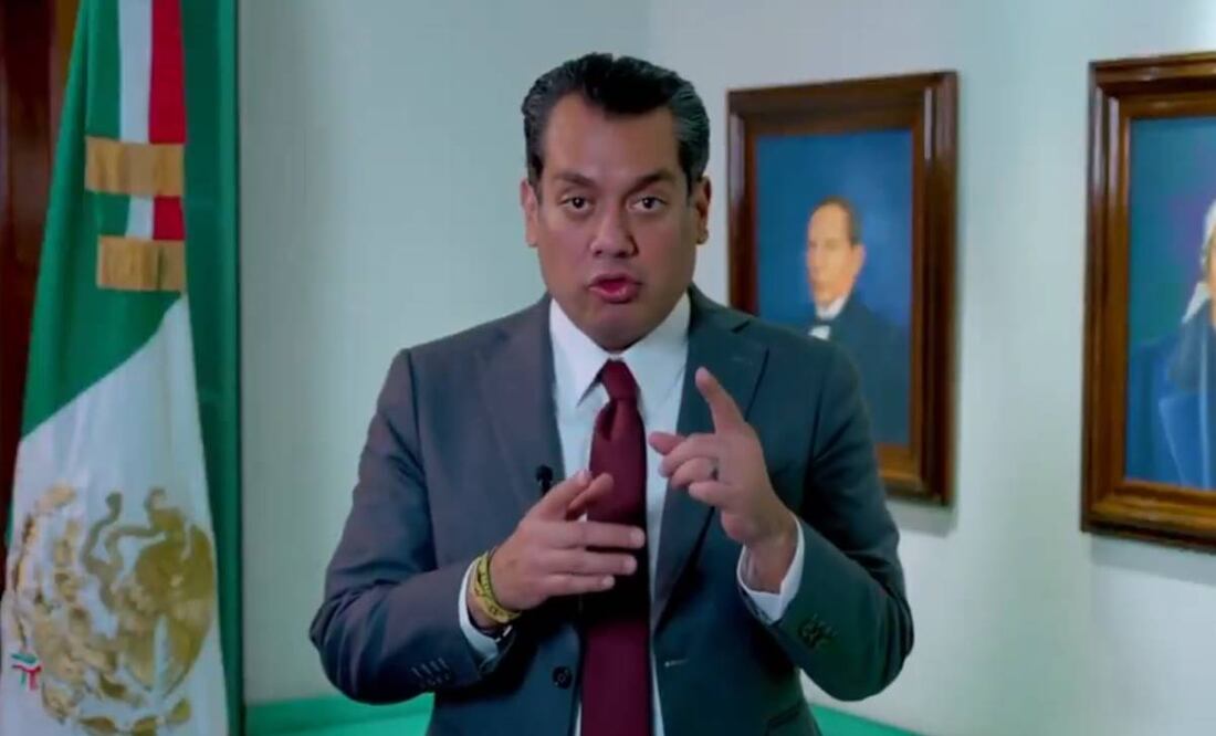 Sergio Gutiérrez Luna, presidente de la Mesa Directiva de la Cámara de Diputados. Foto: Captura de pantalla