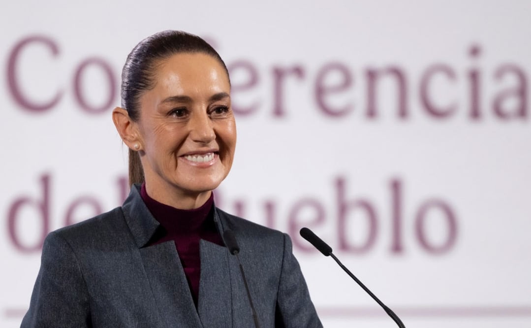 Conferencia matutina de la presidenta Claudia Sheinbaum en Palacio Nacional el 19 de junio de 2025. Foto: Presidencia