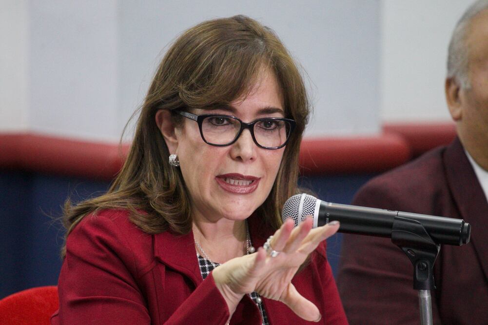 Presidenta del CEN de Morena, Yeidckol Polevnsky / Archivo. EL UNIVERSAL
