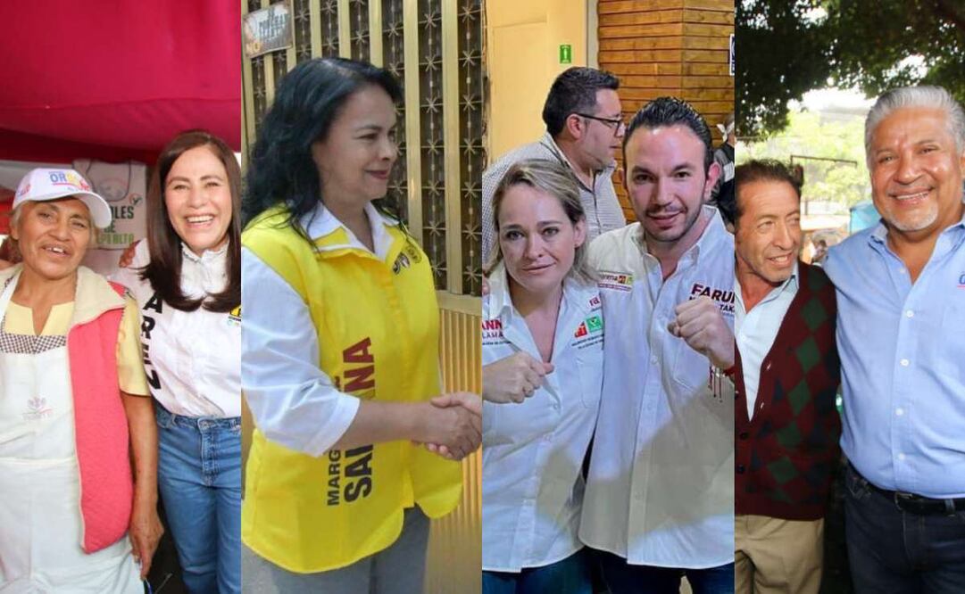 Karen Quiroga, Margarita Saldaña, Hannah de Lamadrid y Daniel Ordoñez. Fotos: Especiales