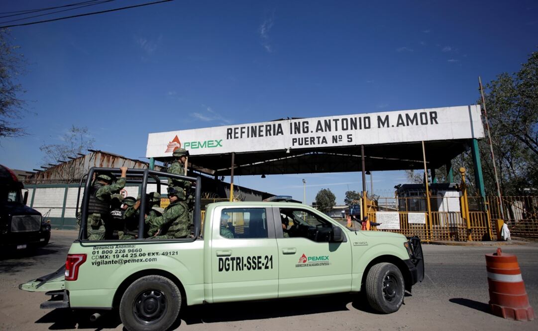 Fotografía: Refinería de Salamanca, Guanajuato. (Reuters)