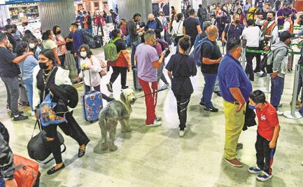 Pese a plan, AICM aún no soluciona la saturación