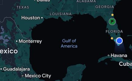 Cámara de Representantes aprueba iniciativa para convertir en ley la orden que rebautiza el Golfo de México como Golfo de América