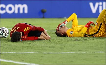 España sigue sin ganar en la Euro al empatar con Polonia 