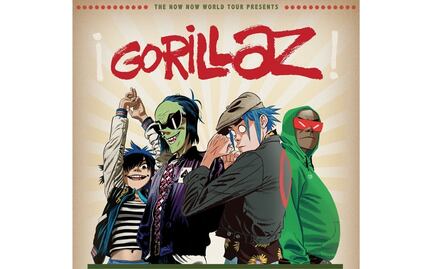 Gorillaz estará en la Ciudad de México en octubre