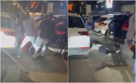 Hijo de alcalde de SLP golpea a joven afuera de un antro y lo deja inconsciente; autoridades no se han pronunciado