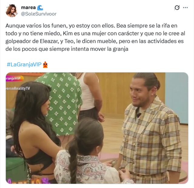 Memes de la tercera noche de eliminación en La Granja VIP. Foto: X