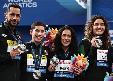 ¡Cayó la primera! México consigue medalla en el Campeonato Mundial de Deportes Acuáticos