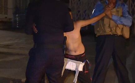 Policía de Irak detiene a niño con cinturón explosivo