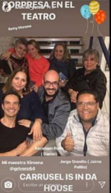 Ludwika Paleta y su reencuentro con elenco de "Carrusel"