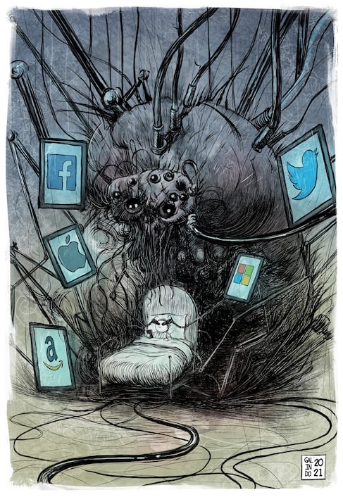 El monstruo se asoma