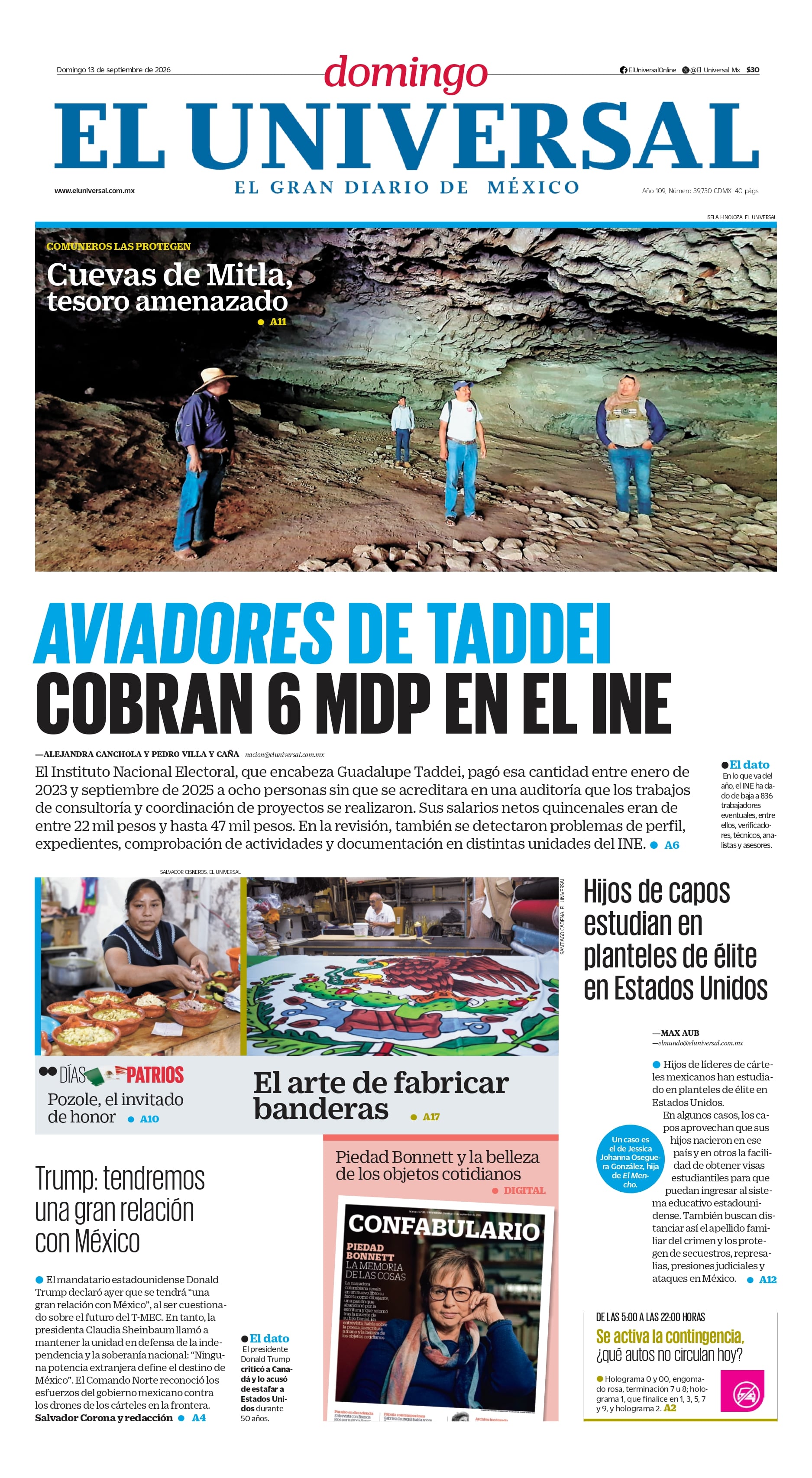 Portada impresa