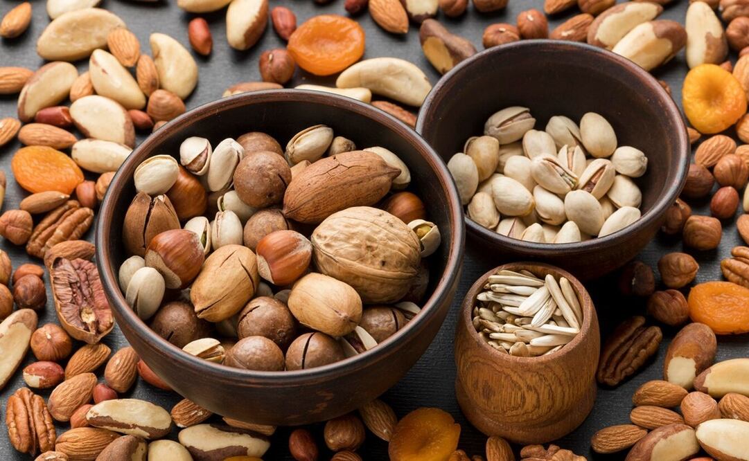 Las avellanas se utilizan en la elaboración de postres y para distintos platillos de Navidad. Foto: Freepik