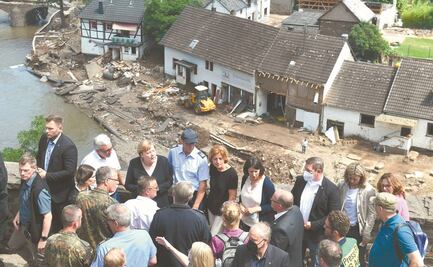 Merkel ofrece paquete fiscal ante inundaciones