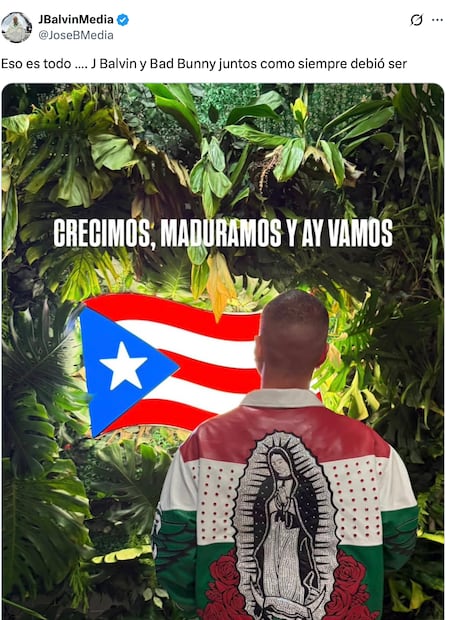 Los mejores memes de la reconciliación de Bad Bunny y J Balvin. Foto: Captura de pantalla