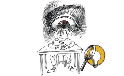 El Foco. "El Chapo" en el diván Flaco, ojeroso, cansado...